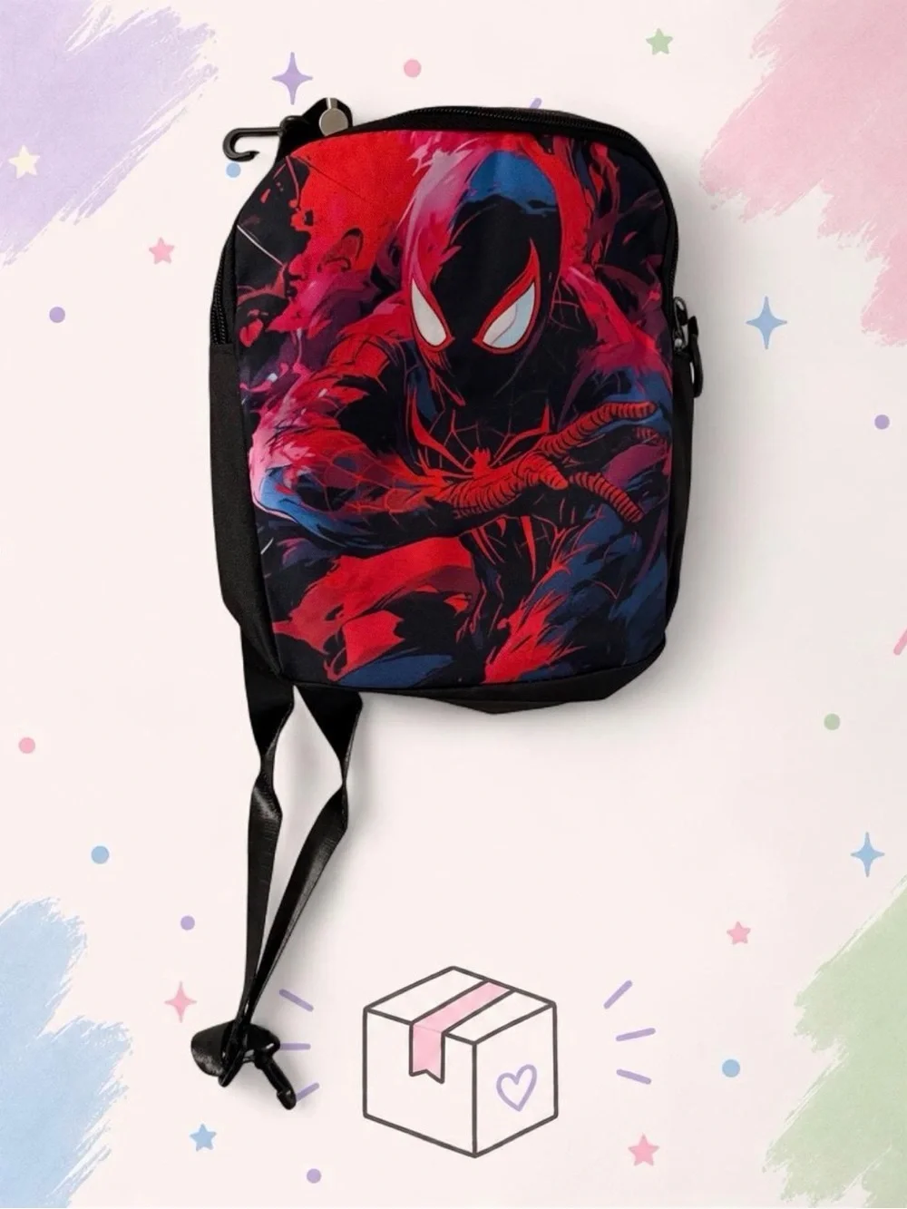 Spider-Man Inspired Backpack & Matching Lunch Bag Set | School Backpack | New